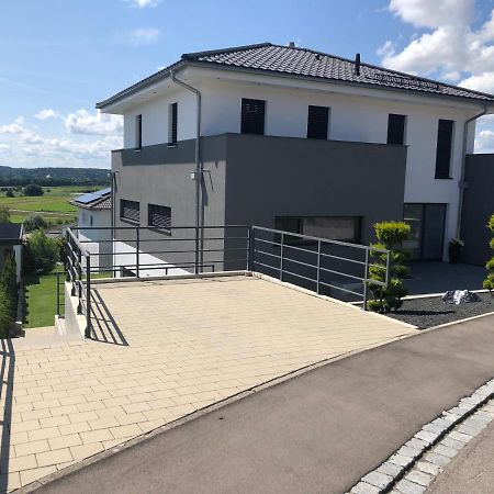 Moderne Ferienwohnung Mit Terrasse Und Garten Verwaltungsgemeinschaft Haldenwang Exteriér fotografie