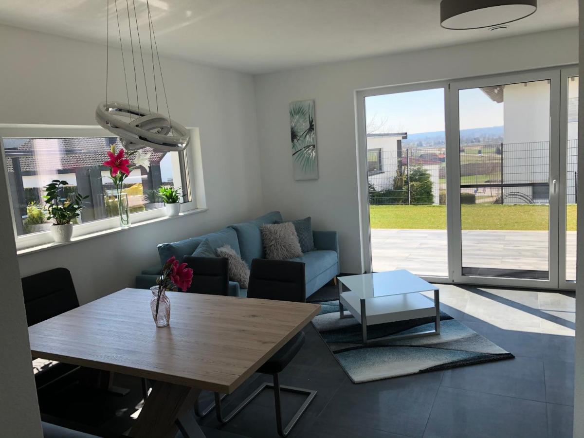 Moderne Ferienwohnung Mit Terrasse Und Garten Verwaltungsgemeinschaft Haldenwang Exteriér fotografie