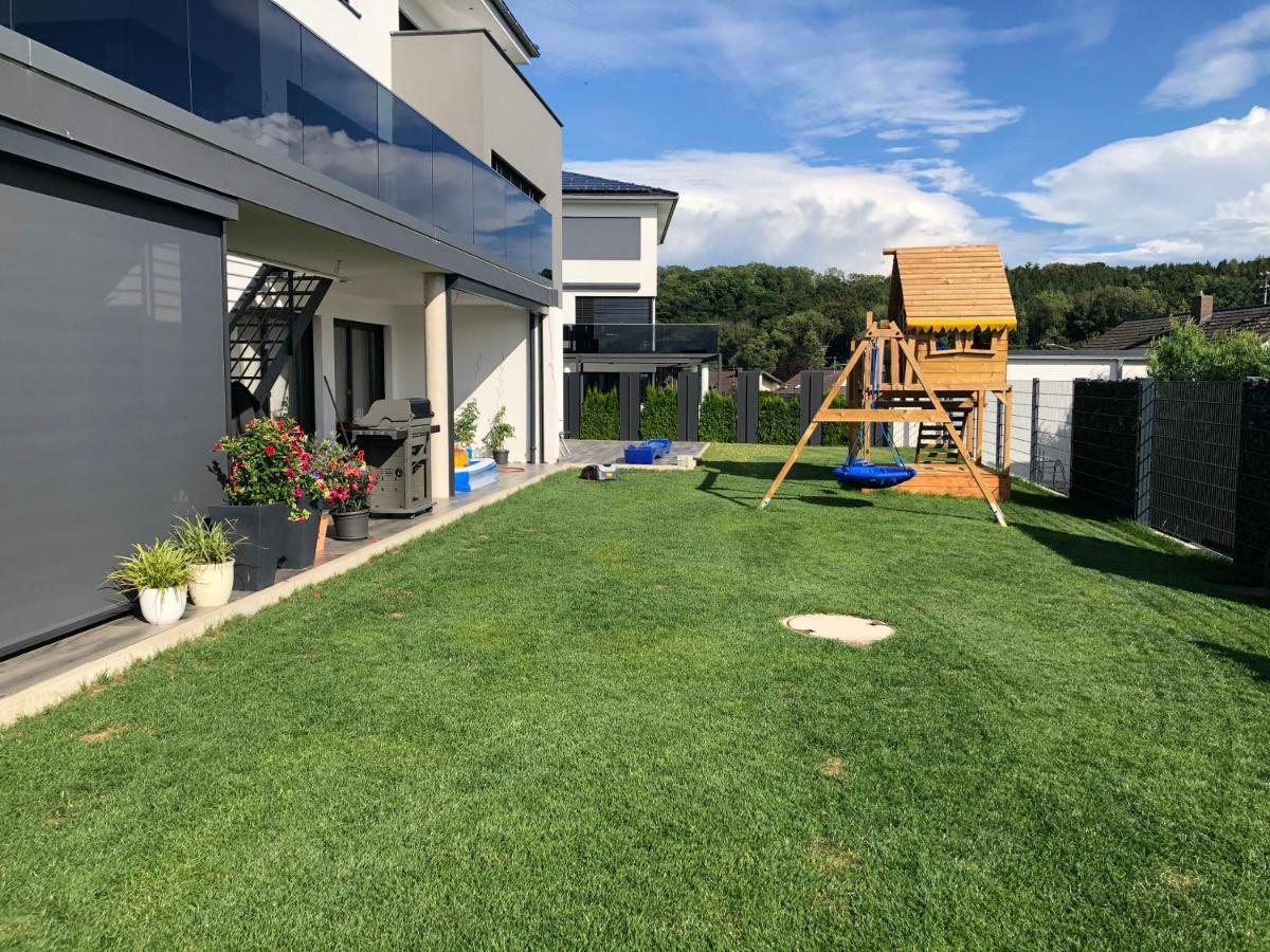 Moderne Ferienwohnung Mit Terrasse Und Garten Verwaltungsgemeinschaft Haldenwang Exteriér fotografie