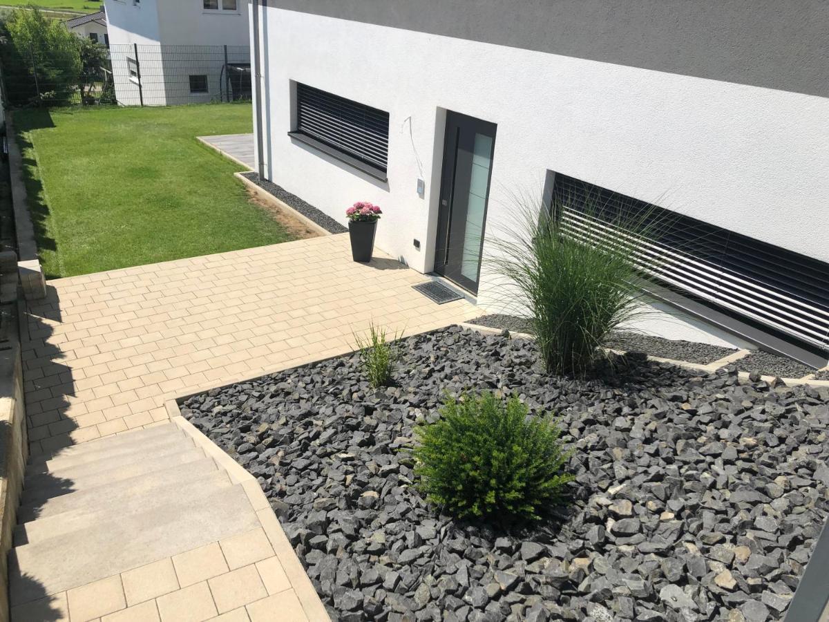Moderne Ferienwohnung Mit Terrasse Und Garten Verwaltungsgemeinschaft Haldenwang Exteriér fotografie