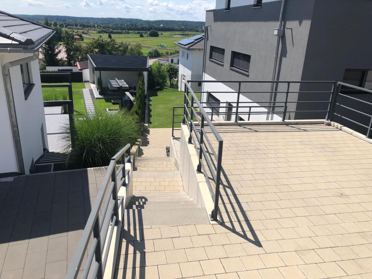 Moderne Ferienwohnung Mit Terrasse Und Garten Verwaltungsgemeinschaft Haldenwang Exteriér fotografie